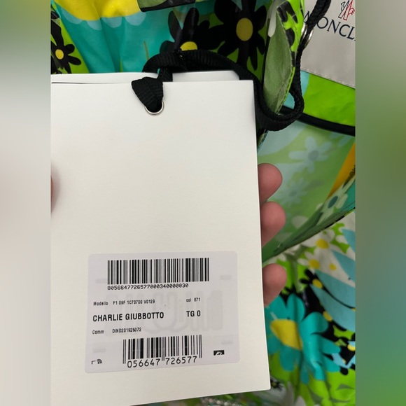 MONCLER LOWEST PRICE NOW Richard Quinn floral cotton-canvas raincoat - Picture 14 of 14